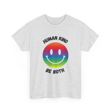 Load image into Gallery viewer, Human Kind Be Both Rainbow Smiley T-Shirt - ALL Sizes - S - 5XL