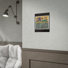 Load image into Gallery viewer, Stay Curious Keep Growing Live Bravely Rolled Poster — Inspirational Wall Art