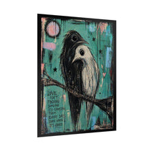 Load image into Gallery viewer, Bird Lovers Poster — 'Love Isn’t Finding Someone' Rolled Art Print