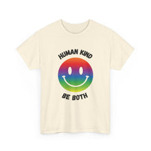 Load image into Gallery viewer, Human Kind Be Both Rainbow Smiley T-Shirt - ALL Sizes - S - 5XL