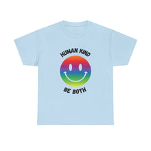 Load image into Gallery viewer, Human Kind Be Both Rainbow Smiley T-Shirt - ALL Sizes - S - 5XL