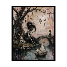 Load image into Gallery viewer, Gothic Fairy Tale Poster — Dreamy Dark Art Rolled Print