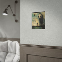 Load image into Gallery viewer, Rolled Poster — 'Make Stupid Mistakes' Dark Whimsical Art Print