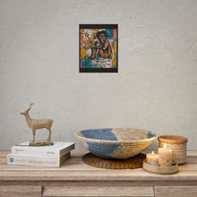 Load image into Gallery viewer, They Fight Not Because They Want To Rolled Poster — Emotional Struggle Modern Art Print