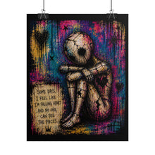 Load image into Gallery viewer, The Pieces Nobody Sees – Gothic Canvas Print