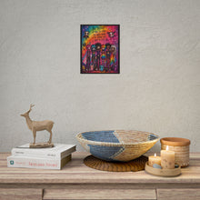 Load image into Gallery viewer, Pastel Goth Pride Art Print - "Be Proud Of Who You Are" Colorful Emo Friends Poster