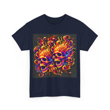 Load image into Gallery viewer, Flaming Skulls T-Shirt - Size S - 5XL