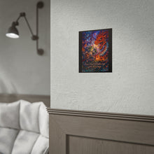 Load image into Gallery viewer, Rolled Poster — 'Face Each Challenge With Courage' Dragon Knight Art Print