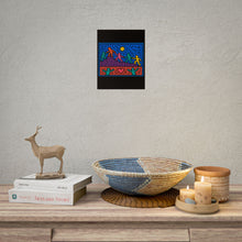 Load image into Gallery viewer, Rolled Poster — Colorful Unity Art Print (Heart & Helping Hands)