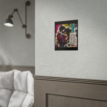 Load image into Gallery viewer, Rolled Poster - 'Love Is The Reason' Romantic Couple Wall Art
