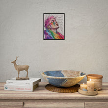 Load image into Gallery viewer, "Being Yourself Is The Bravest Thing" Pride Art | LGBTQ+ Courage Print