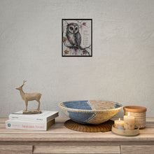 Load image into Gallery viewer, Owl Inspirational Poster — "Normal Isn't a Compliment" Rolled Art Print
