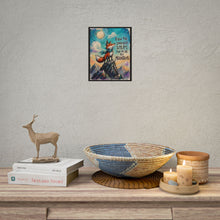 Load image into Gallery viewer, "Even The Smallest Steps Can Move The Mountains" Fox Wall Art | Mountain Print