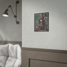 Load image into Gallery viewer, Life Is Beautifully Strange and That’s Enough Rolled Poster — Gothic Bunny Companion Art Print
