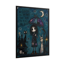 Load image into Gallery viewer, I Buried All the Parts That Tried to Kill My Soul Rolled Poster — Gothic Whimsical Healing Fantasy Wall Art