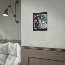 Load image into Gallery viewer, Rolled Poster - 'Sadness Isn't Loud' Colorful Street Art Print