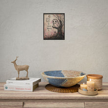 Load image into Gallery viewer, "Stay Soft In A Hard World" Owl Wall Art | Whimsical Gothic Print