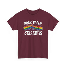 Load image into Gallery viewer, Rock Paper Scissors Funny Lesbian Gay Pride T-Shirt ALL SIZES S-5XL