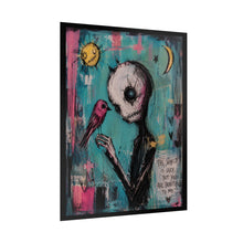 Load image into Gallery viewer, The World Is Ugly but You Are Beautiful to Me Rolled Poster — Gothic Emotional Fantasy Wall Art