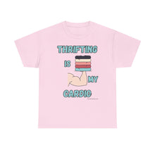 Load image into Gallery viewer, Thrifting is my Cardio Strong Arm Thrifter Reseller T-Shirt - ALL Sizes - S - 5XL