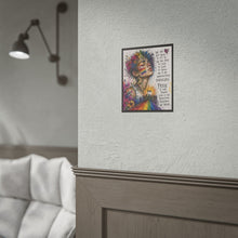 Load image into Gallery viewer, We Are Here to Live Rolled Poster – LGBTQ+ Pride Inspirational Wall Art, Rainbow Graffiti Decor Print