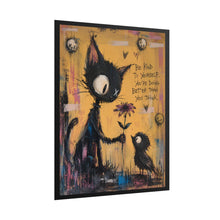 Load image into Gallery viewer, Be Kind to Yourself, You’re Doing Better Than You Think – Inspirational Gothic Wall Art