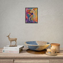 Load image into Gallery viewer, "You Are Magic" Pride Wall Art | Rainbow Lion Wildlife Sketch Poster