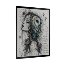Load image into Gallery viewer, Owl Muse Art Poster — "Being in Love" Romantic Boho Wall Art