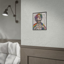 Load image into Gallery viewer, "Refusing To Be Ashamed" Pride Wall Art | Heart Hands Sketch Poster