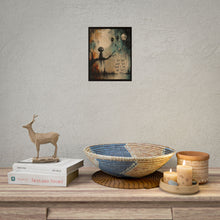 Load image into Gallery viewer, Rolled Poster — Moody Gothic Art Print “I Am Not What You Think I Am, And That’s Okay”