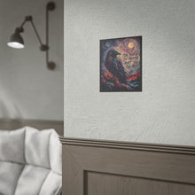 Load image into Gallery viewer, "The People You Trusted Hurt You The Most" Wall Art | Gothic Raven Print