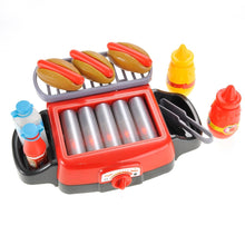 Load image into Gallery viewer, Hot Dog Roller Grill Pretend Food Playset