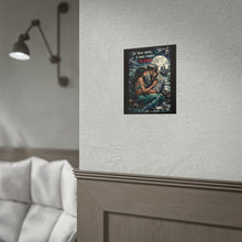 Load image into Gallery viewer, Rolled Poster — "In Your Arms, I Have Found My Home" Romantic Mermaid Sailor Art Print