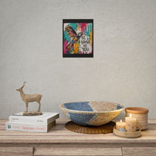 Load image into Gallery viewer, Be Brave Start Bold Stay You Rolled Poster — Colorful Abstract Raven Wall Art
