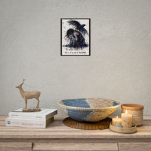Load image into Gallery viewer, Rolled Poster - 'The Weight Is Heavy' Inspirational Gothic Art Print