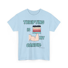 Load image into Gallery viewer, Thrifting is my Cardio Strong Arm Thrifter Reseller T-Shirt - ALL Sizes - S - 5XL