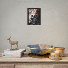 Load image into Gallery viewer, Rolled Poster - "Face the Darkness to Reach the Light" Motivational Fantasy Art Print