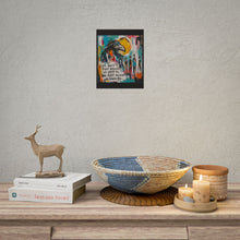 Load image into Gallery viewer, We Fight Because We Have To Rolled Poster — Abstract Survival Expressionist Wall Art