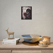 Load image into Gallery viewer, Rolled Poster — "We Survive Even When We Fall Apart" Dark Gothic Art