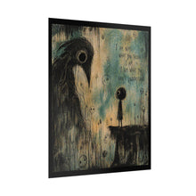 Load image into Gallery viewer, Surreal Raven & Child Rolled Poster - "I Am Not What You Think" Art Print