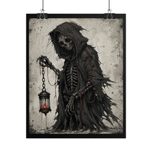 Load image into Gallery viewer, Grim Reaper Lantern Poster