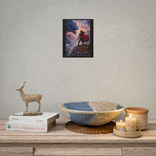 Load image into Gallery viewer, Rolled Poster — 'The Courage to Face the Impossible' Fantasy Dragon Knight Art Print