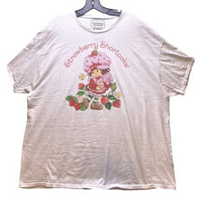 Load image into Gallery viewer, Strawberry Shortcake Shirt Womens 2XL White Cartoon Throwback Comfy Casual