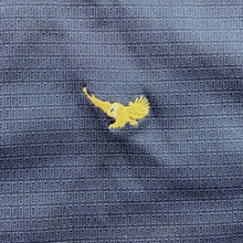 Load image into Gallery viewer, Adidas Shirt Mens Large Polo Gold Eagle Embroidered Textured Logo Performance