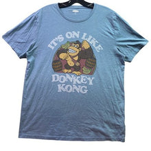 Load image into Gallery viewer, Old Navy Donkey Kong Shirt Mens Large Retro Spell Out Nintendo Game Streetwear