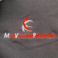 Load image into Gallery viewer, Adidas Shirt Mens Small Black ClimaLite Golf Polo MVP Logo Athleisure NWT