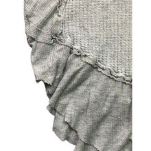 Load image into Gallery viewer, Free People Shirt Womens Small Oversized Raw Grunge Waffle Knit Everyday