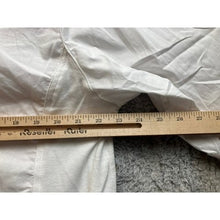 Load image into Gallery viewer, Zac & Rachel Blouse Womens 3XL White Tuxedo Pleated Preppy Career Festival