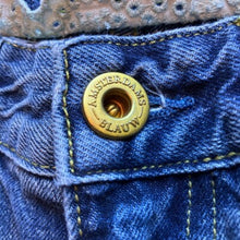 Load image into Gallery viewer, Scotch & Soda Jeans 24x32 Amsterdams Blauw Patched Distressed Patchwork Lace