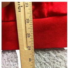 Load image into Gallery viewer, Snoopy Sweatshirt Womens Small Christmas Spell Out Festival Pull Over Crew Neck